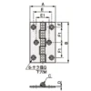 LAMP(Sugatsune) Flat Hinge >TH-TM-90SUS - Image 2