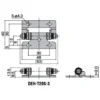 LAMP(Sugatsune) Torque Hinge(Stainless Steel ) > DEH-T20S-3 - Image 2