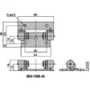 LAMP(Sugatsune) Torque Hinge(Stainless Steel ) > DEH-T20S-4C - Image 2