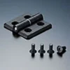 LAMP(Sugatsune) Aluminum Die-Cast Hinge (M6) >AHS-6060-6-L-BK