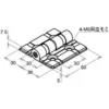 LAMP(Sugatsune) Aluminum Die-Cast Hinge (M6) >AHS-6060-6-R-SL-BNH - Image 2