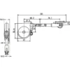LAMP(Sugatsune) Soft Down Stay SDS-C100-TV with Catch >SDS-C100B-TVZ - Image 2