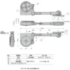 LAMP(Sugatsune) Soft Down Stay SDS-C100-TV with Catch >SDS-C100B-TVZ - Image 3