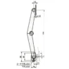 LAMP(Sugatsune) Front Cover Stay > TM-30-L - Image 3