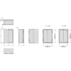 Kawamura Electric Plastic Case Small Low-Cost type SW Series >SW-N85G - Image 2