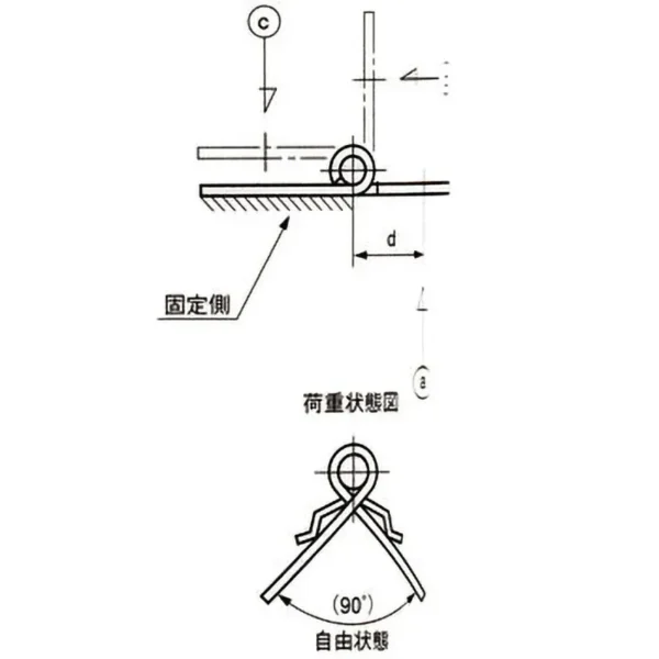 LAMP(Sugatsune) Spring Hinge >TH-63SUS - Image 3