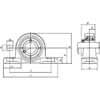 NSK (Nippon Seiko Kabushiki Kaisha) Pillow Block Unit, Lubrication type >UCP211D1 - Image 4