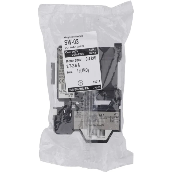 Mitsubishi Electric Standard Electromagnetic Contactor(Without Case Cover) >SW-03 - Image 2