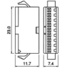 TYCLON Intermediate Connection Connector SM Series Plug Housing > SMP-09V-NC - Image 2