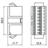 TYCLON Intermediate Connection Connector SM Series Plug Housing > SMP-18V-BC - Image 2