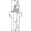 NSK (Nippon Seiko Kabushiki Kaisha) Square Flange Type Unit > UCF212 - Image 3