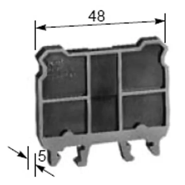 omron End Plate >BNE50WPN10 - Image 2