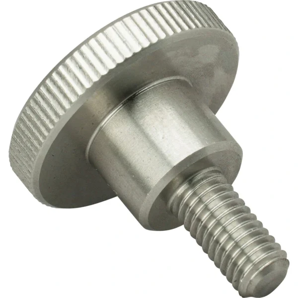 Osaka Spirit Knurled Knob(Step Type SUS303 Male Thread) RNSMS5-10