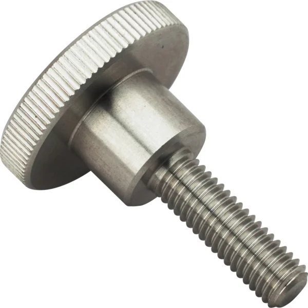 Osaka Spirit Knurled Knob(Step Type SUS303 Male Thread) RNSMS5-16
