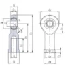 NTN Rod End Lubrication-Free Female Thread Right Thread Type - Image 2