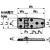 LAMP(Sugatsune) Marine Hinge >BP-19-3-3-B-Ivory - Image 2