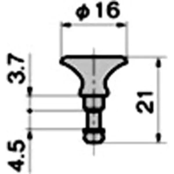 LAMP(Sugatsune) Marine Hinge >BP-19-4-3-B-Ivory - Image 2