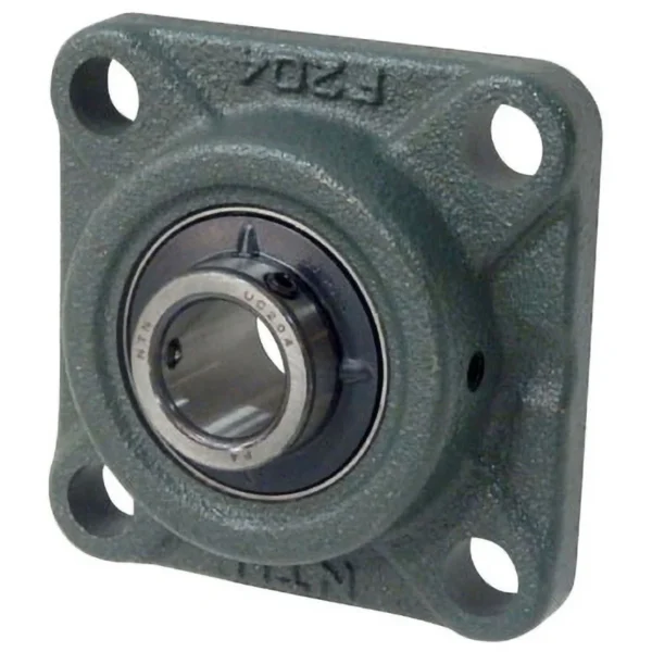 NSK (Nippon Seiko Kabushiki Kaisha) Square Flange Type Unit, Lubrication type >UCF204D1