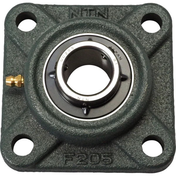 NSK (Nippon Seiko Kabushiki Kaisha) Square Flange Type Unit, Lubrication type >UCF205D1