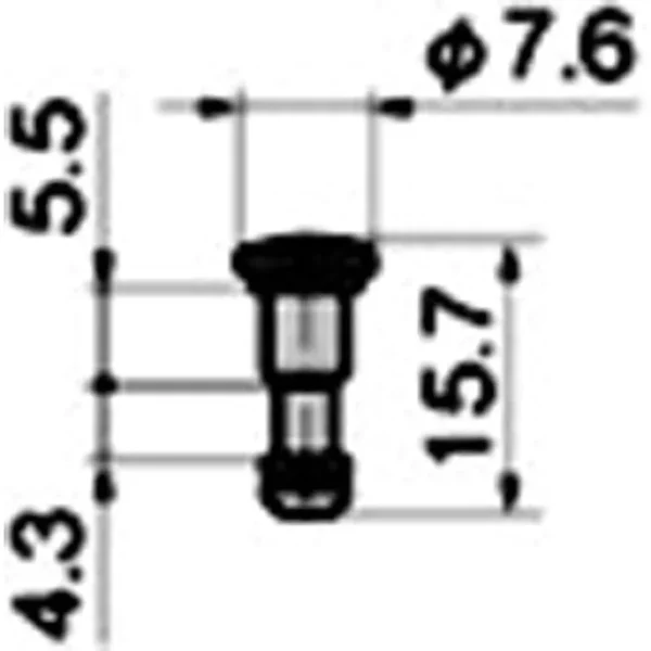 LAMP(Sugatsune) Nylatch >CP-522-3-3 Black(set)