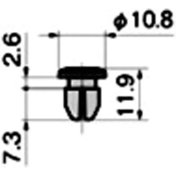 LAMP(Sugatsune) Nylatch >CP-522-3-3 Black(set) - Image 2