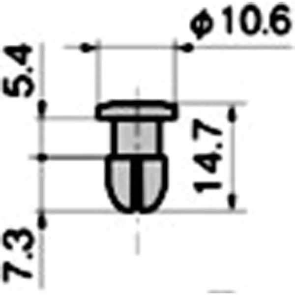LAMP(Sugatsune) Nylatch >CP-522-5-3 Black(set) - Image 2