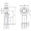 NTN  Rod End  Lubrication  Female Thread  Left Thread Type, - Image 2