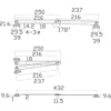 LAMP(Sugatsune) Steel Fixed Flat Bar Stay > TS-51-R - Image 2
