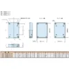 Kawamura Electric Small General-Purpose Plastic Case TW Series >TW5-4-7B - Image 3