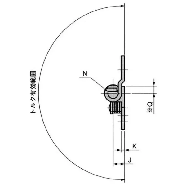 RYOBI Free-Stop Hinge >TH-125-2 - Image 3