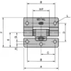 RYOBI Free-Stop Hinge >TH-125-5 - Image 2