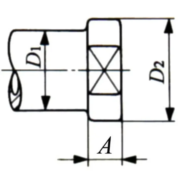 NTN， Elbow LHS (Right Thread) LHS12 - Image 4