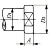 NTN Elbow LHS (Right Thread) LHS18 - Image 4