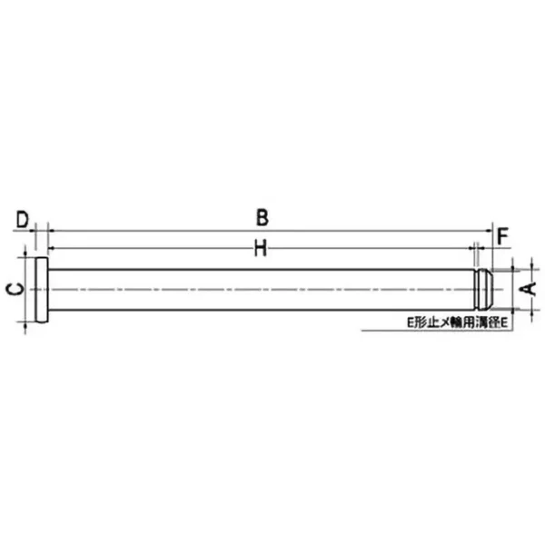 RYOBI Grooved Hinge Pin >TH-121-10-110 - Image 2