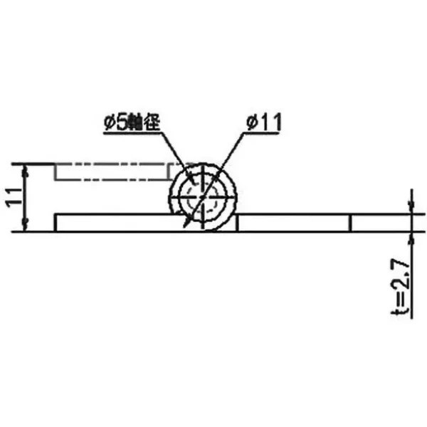 LAMP(Sugatsune) Heavy-Duty Iron Hinge > B-45-51 - Image 3