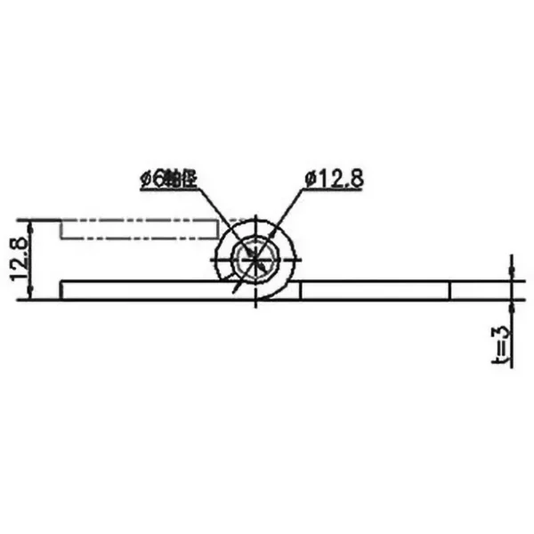 LAMP(Sugatsune) Heavy-Duty Iron Hinge > B-45-64 - Image 3