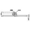 LAMP(Sugatsune) Heavy-Duty Iron Hinge > B-45-89 - Image 3