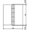 LAMP(Sugatsune) Heavy-Duty Iron Hinge > B-45-127 - Image 2