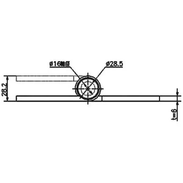 LAMP(Sugatsune) Heavy-Duty Iron Hinge > B-45-205 - Image 2