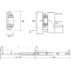 LAMP (Sugatsune) Slide Rail > WS3645 - Image 6