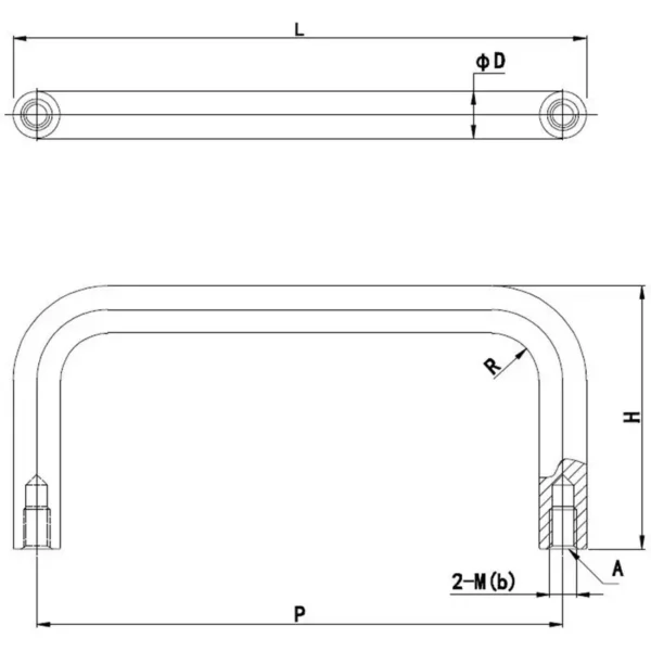 Joe Prince Takeshita Stainless Steel Handle Female Screw > M-C-15 - Image 2