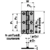 LAMP(Sugatsune) Flat Hinge(L38*W26*t0.8)with Holes >B-100-3 - Image 2