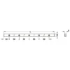 LAMP(Sugatsune) Guide Rail 17mm for Grooved Drawer > 430.15.738 - Image 4
