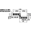 LAMP(Sugatsune) Stainless Steel  Cabinet Hinge > B-1057-1 Set of 2 - Image 2