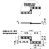 LAMP(Sugatsune) Stainless Steel  Cabinet Hinge > B-1057-4 Set of 2 - Image 2