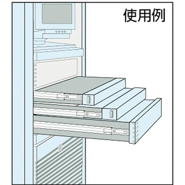 LAMP(Sugatsune) Double Slide Rail (Heavy-Duty Stop Type) > C501-26 - Image 2