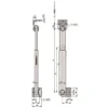 LAMP(Sugatsune) Heavy-Duty One-Touch Stay for Top Covers >TM-70B-1R - Image 2