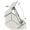 LAMP(Sugatsune) Heavy-Duty One-Touch Stay for Top Covers >TM-70B-1R - Image 3