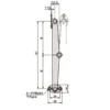 LAMP(Sugatsune) Stay for Top Covers > TM-28-2R