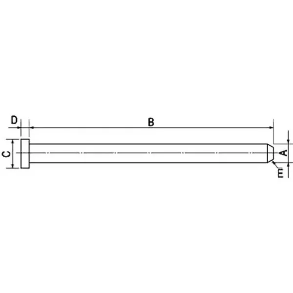 RYOBI Stainless Steel Hinge Pin > TH-100-2 - Image 2